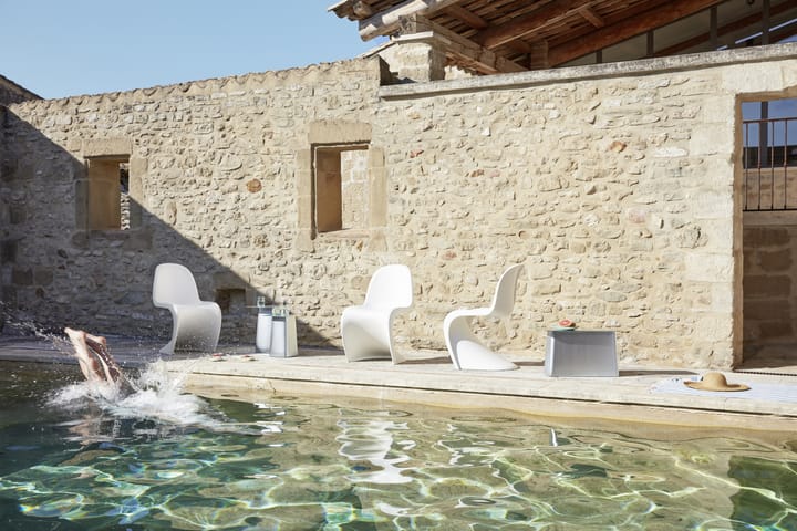 Panton Chair (new height), White Vitra