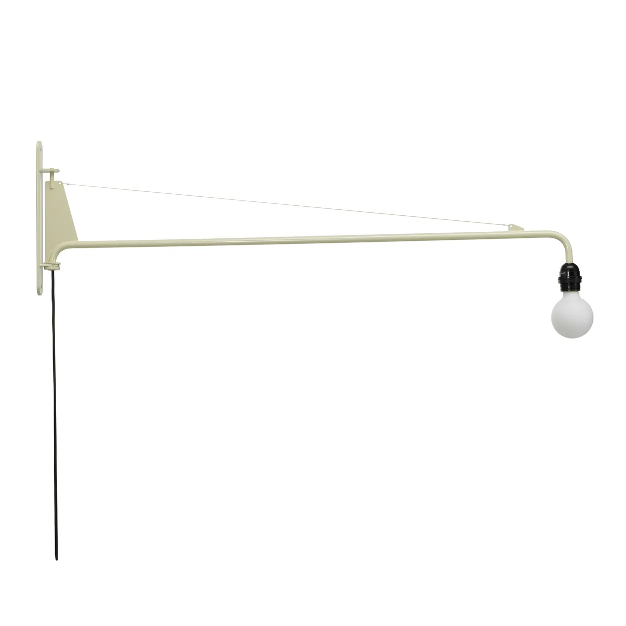 Vitra Petite Potence vägglampa Blanc colombe | Skandinavisk Design | Vägglampor | Vit
