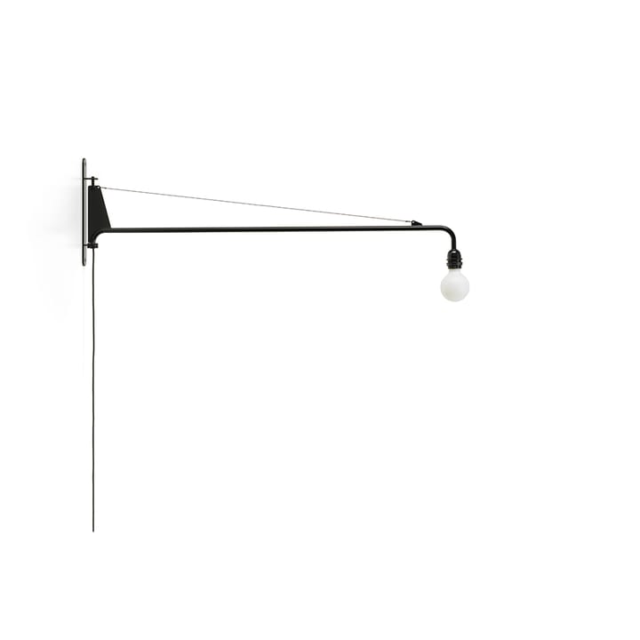 Petite Potence vägglampa, Deep black Vitra
