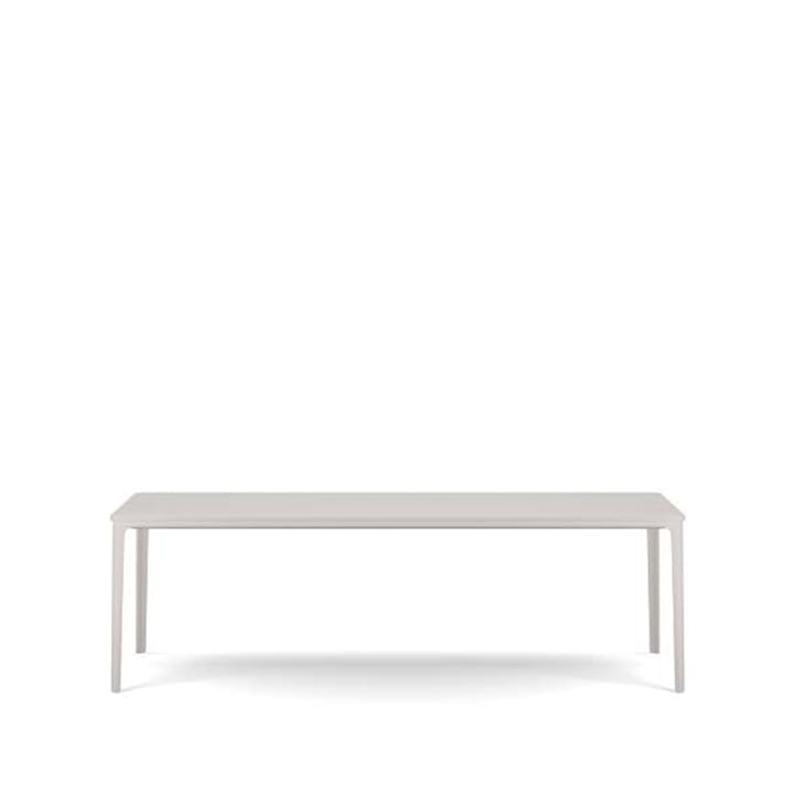 Plate matbord - vit, vitt aluminiumstativ - Vitra