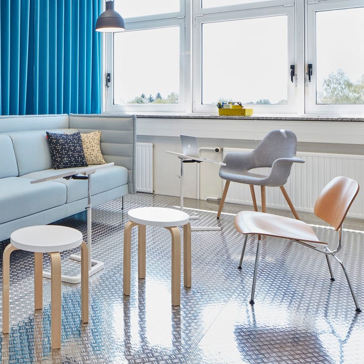Plywood group LCM fåtölj, Ask-Kromben Vitra