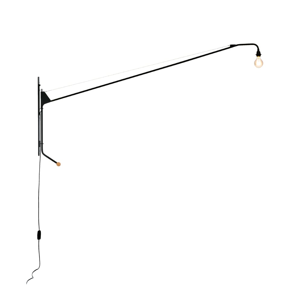 Vitra Potence vägglampa Svart | Skandinavisk Design | Vägglampor | Svart