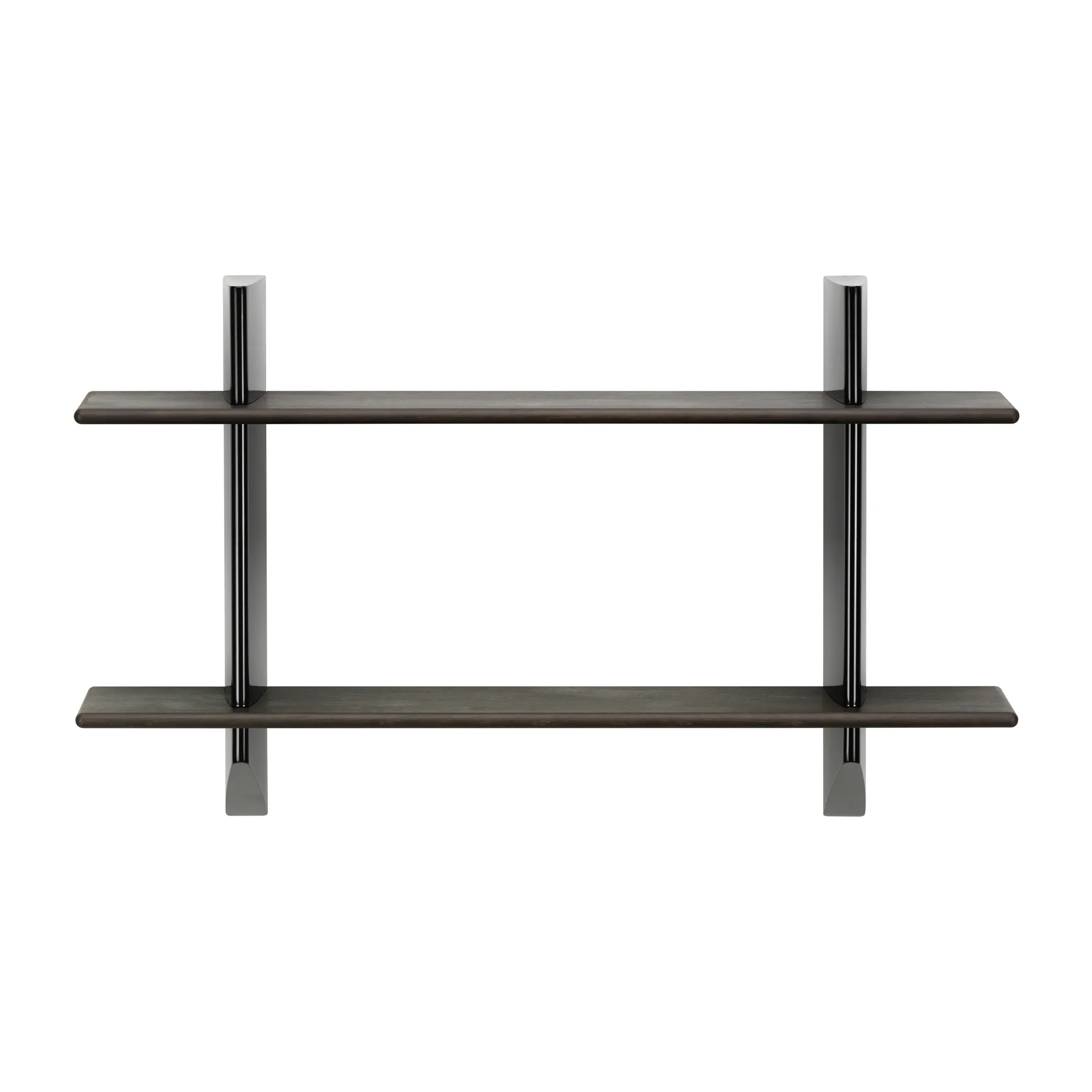 Rayonnage mural hylla, Dark oak-Deep black Vitra