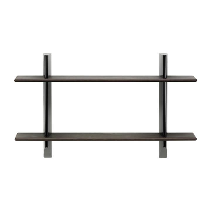 Rayonnage mural hylla - Dark oak-Deep black - Vitra