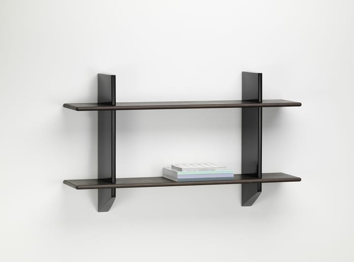 Rayonnage mural hylla, Dark oak-Deep black Vitra