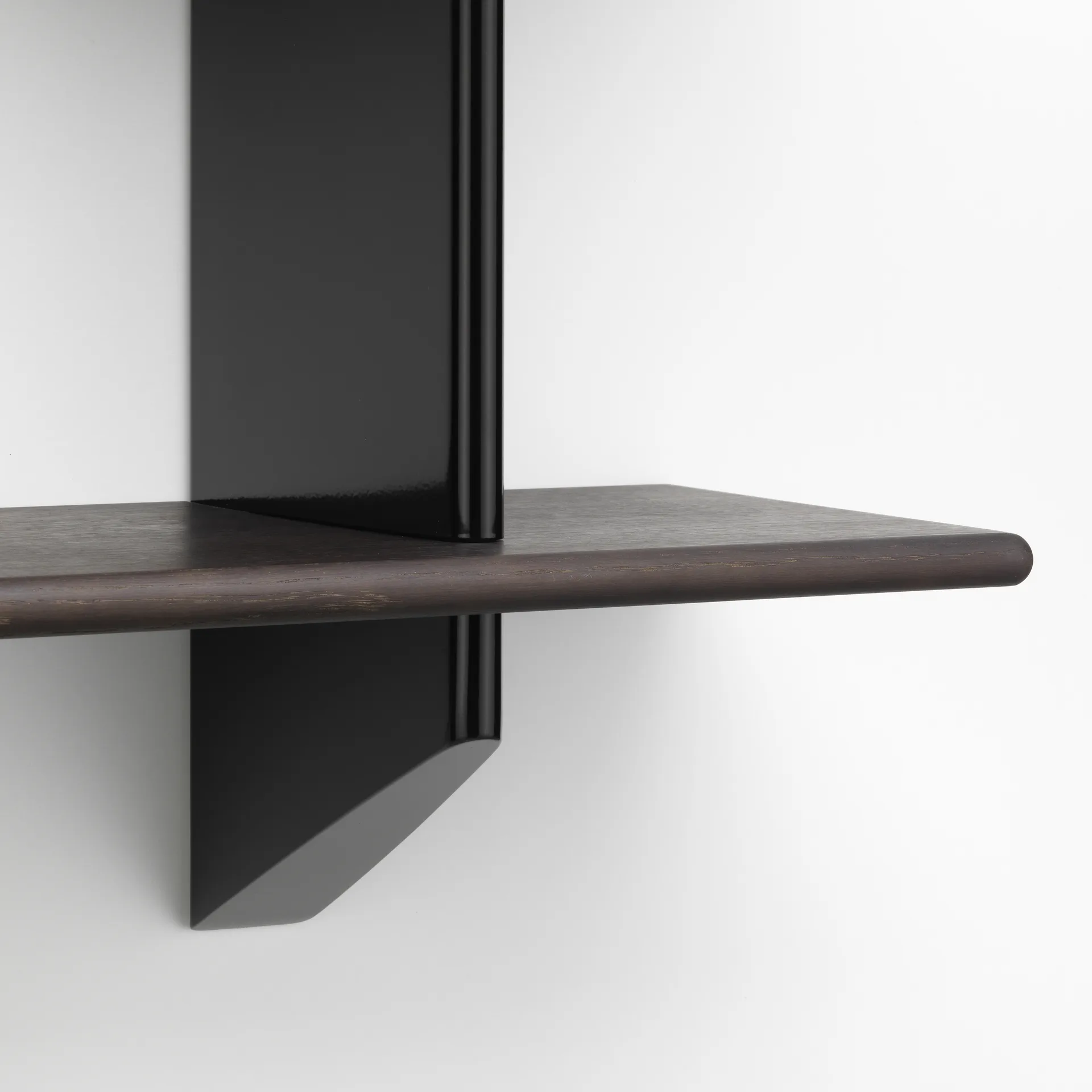 Rayonnage mural hylla, Dark oak-Deep black Vitra