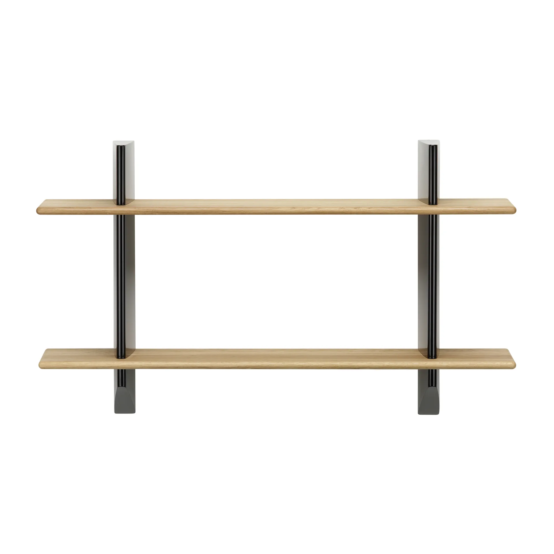 Rayonnage mural hylla, Oak-Deep black Vitra