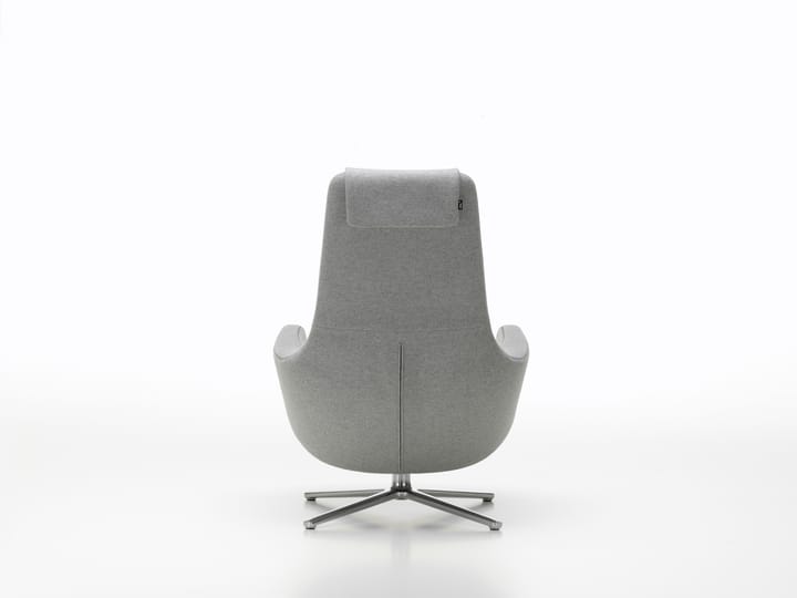 Repos fåtölj aluminiumstativ, Cosy 2 pebble grey Vitra