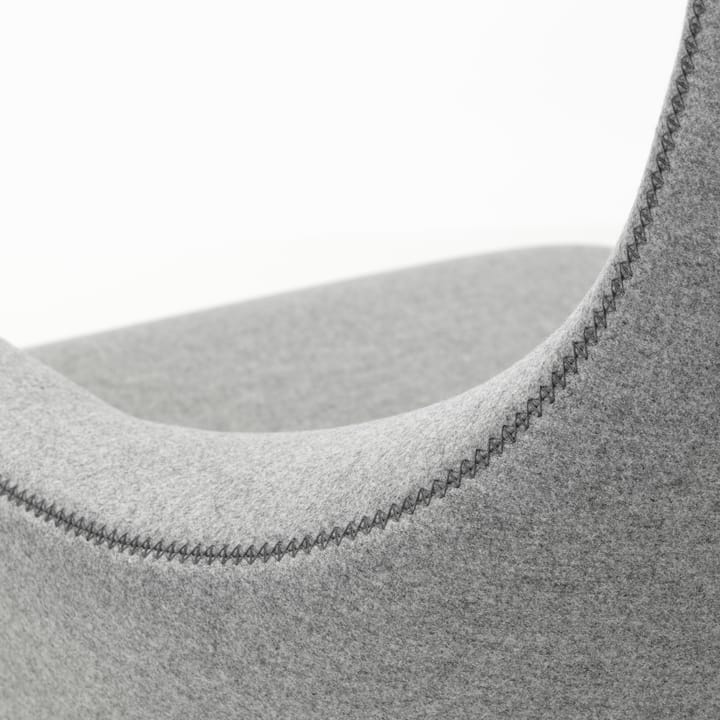 Repos fåtölj aluminiumstativ, Cosy 2 pebble grey Vitra