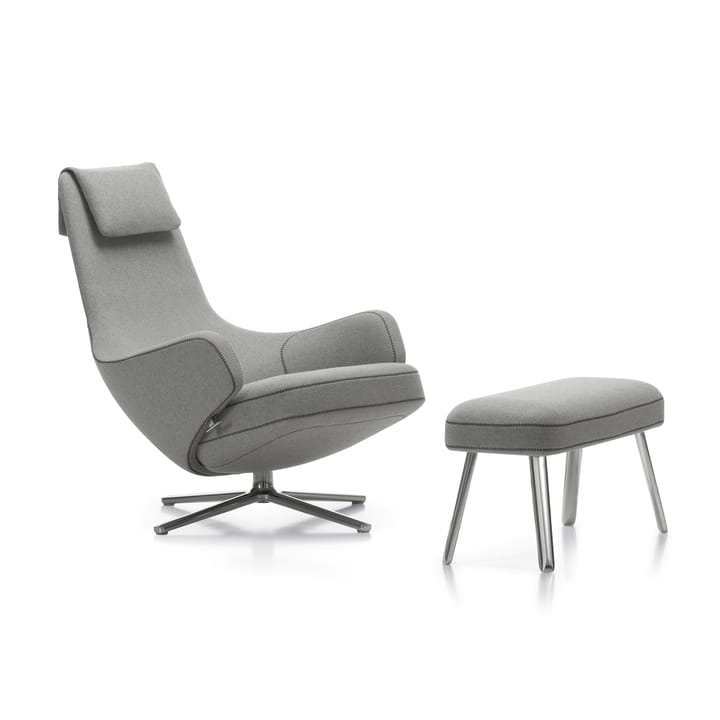 Repos & Panchina aluminiumstativ - Cosy 2 pebble grey - Vitra