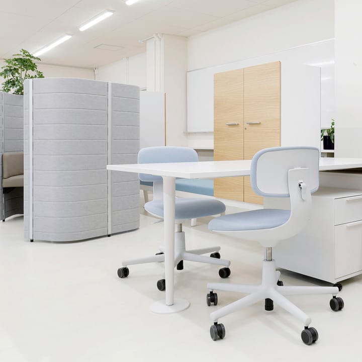 Rookie kontorsstol, Plano nero-stativ deep black Vitra