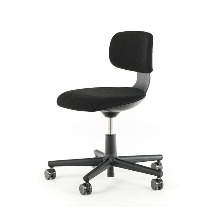 Rookie kontorsstol - Plano nero-stativ deep black - Vitra