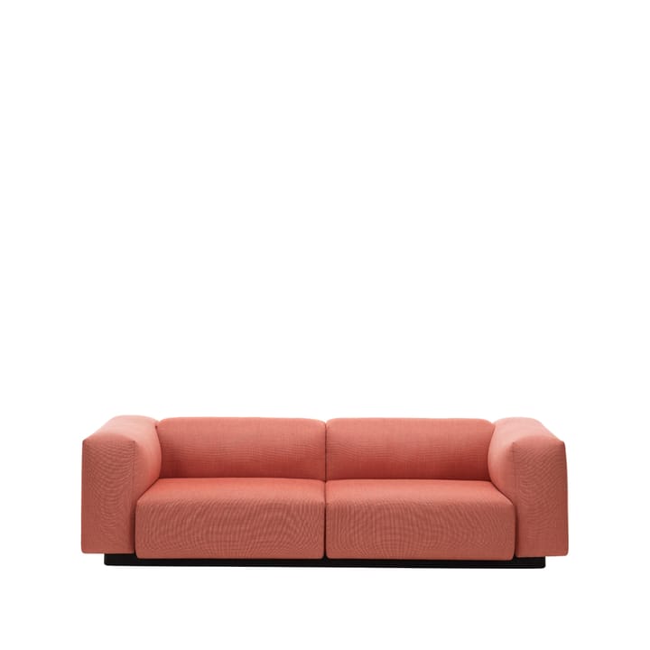 Soft modular 2-sits modulsoffa - Aura brick - Vitra