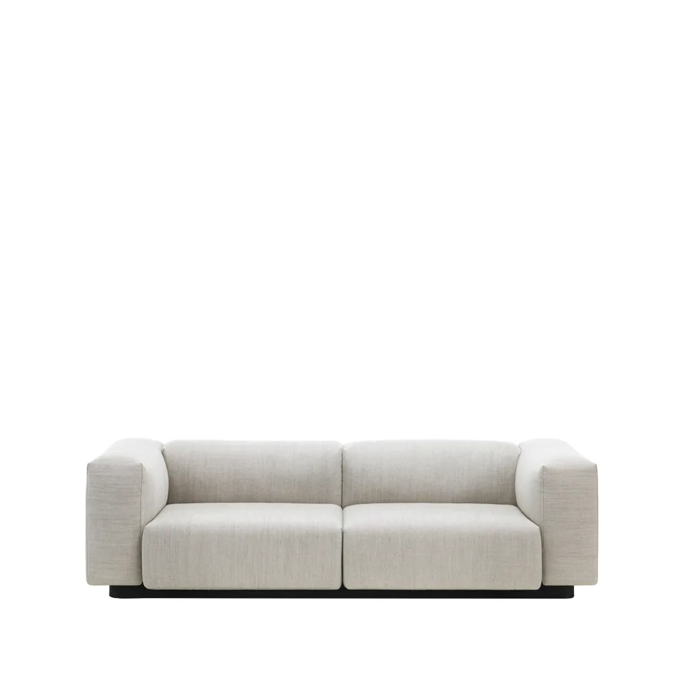Soft modular 2-sits modulsoffa, Aura marble Vitra