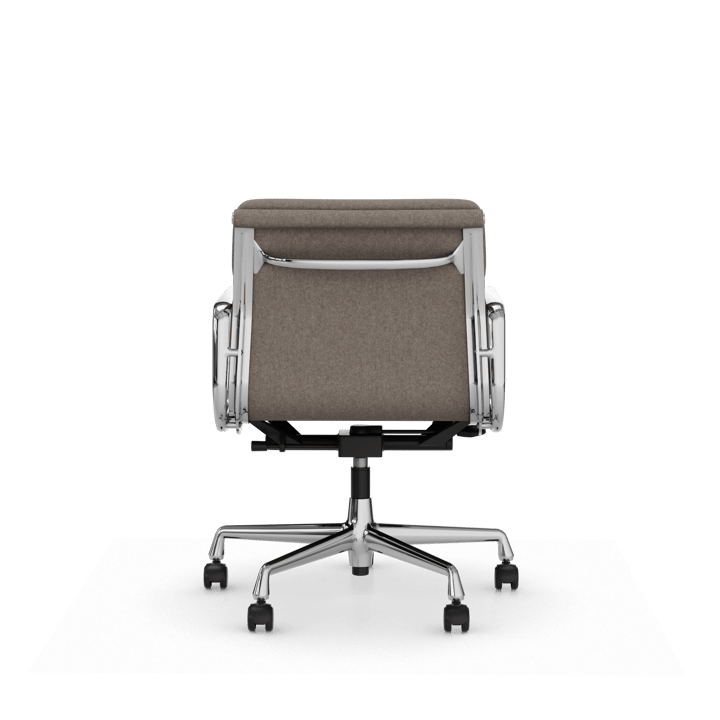 Soft Pad Chair EA 217 polerat kromstativ, Fossil Vitra
