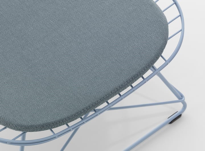 Soft seats outdoor type B stolsdyna, Simmons 53 white/steel blue Vitra