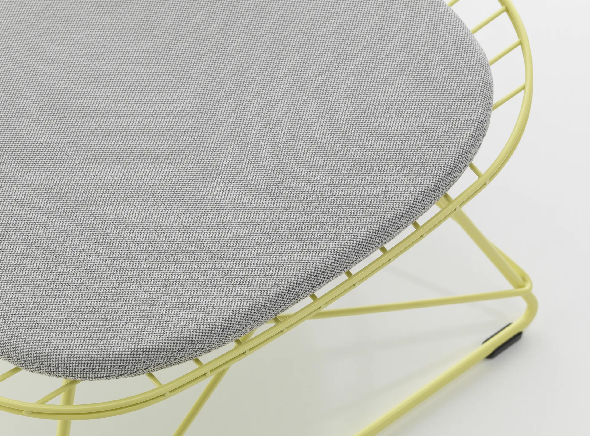 Soft seats outdoor type B stolsdyna, Simmons 55 grey/white Vitra