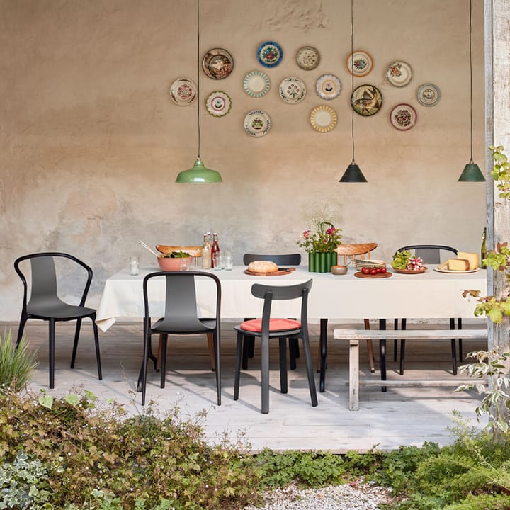 Soft Seats Type C dyna, tyg cosy 2 01 pebble grey, antislip baksida Vitra