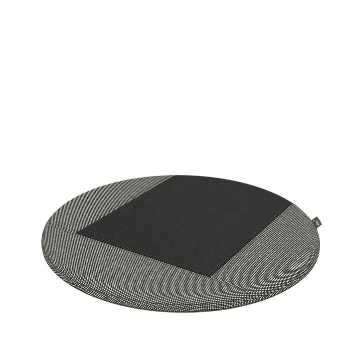 Soft Seats Type C dyna, tyg hopsak 23 nero/ivory, antislip baksida Vitra