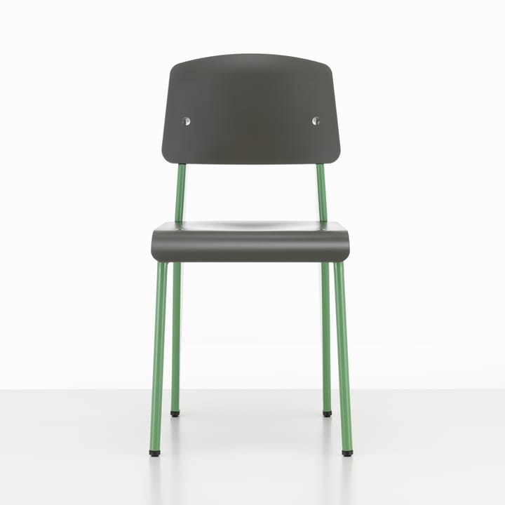 Standard SP stol, Basalt-Prouvé blé vert Vitra