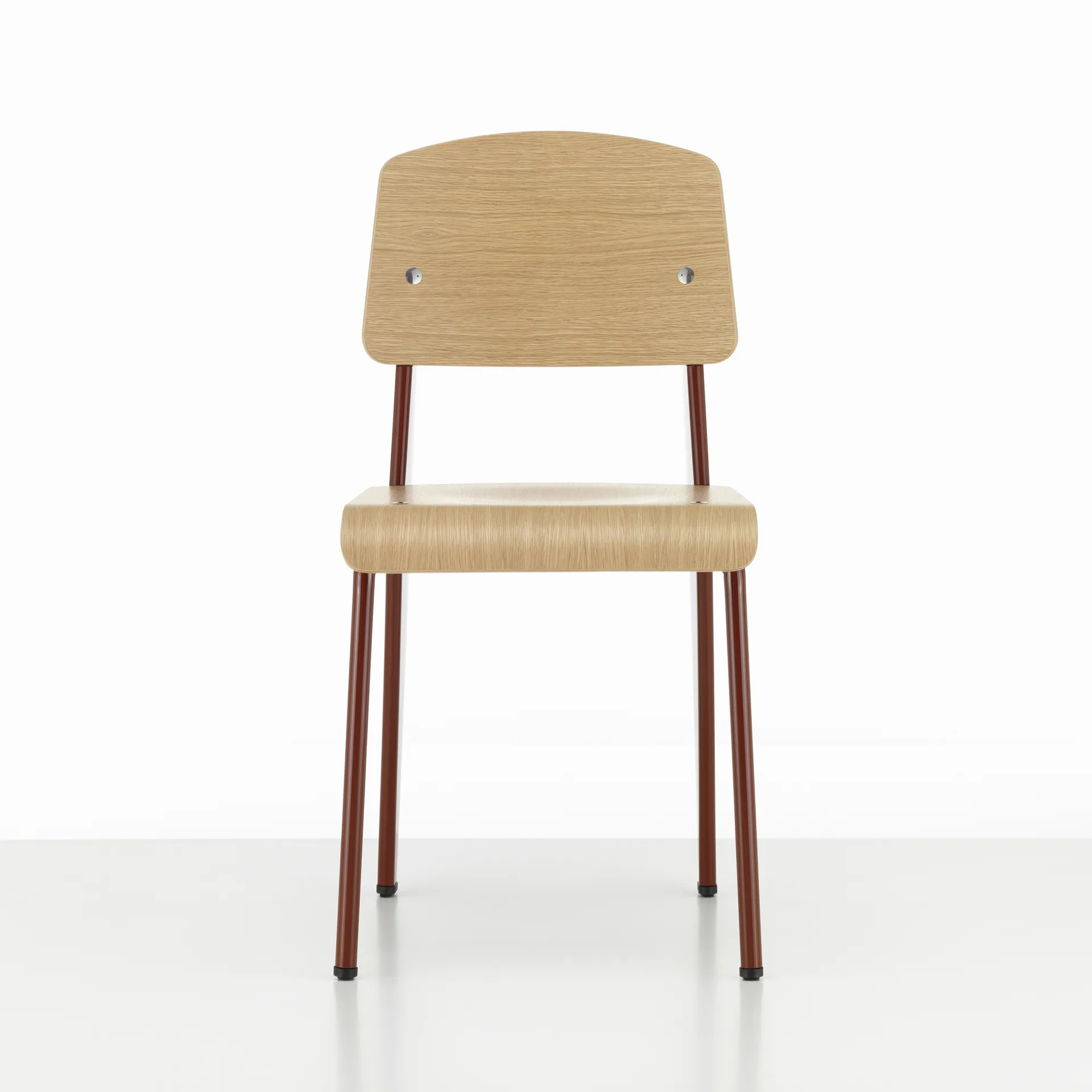 Standard stol, ek natur, japanese red stativ Vitra