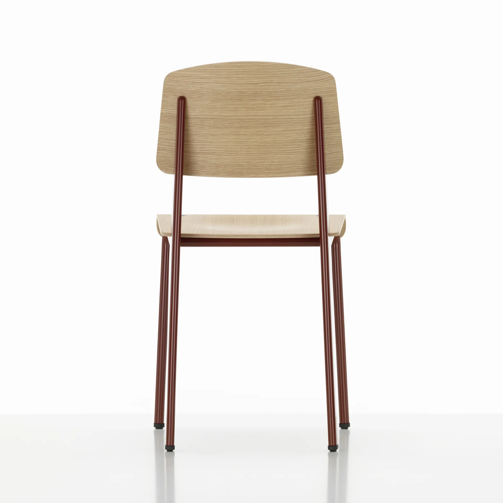 Standard stol, ek natur, japanese red stativ Vitra