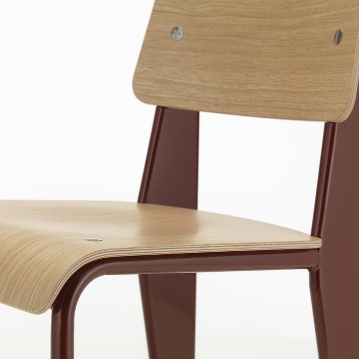 Standard stol, ek natur, japanese red stativ Vitra