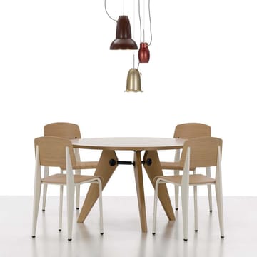 Standard stol - valnöt svartpigmenterad, deep black - Vitra