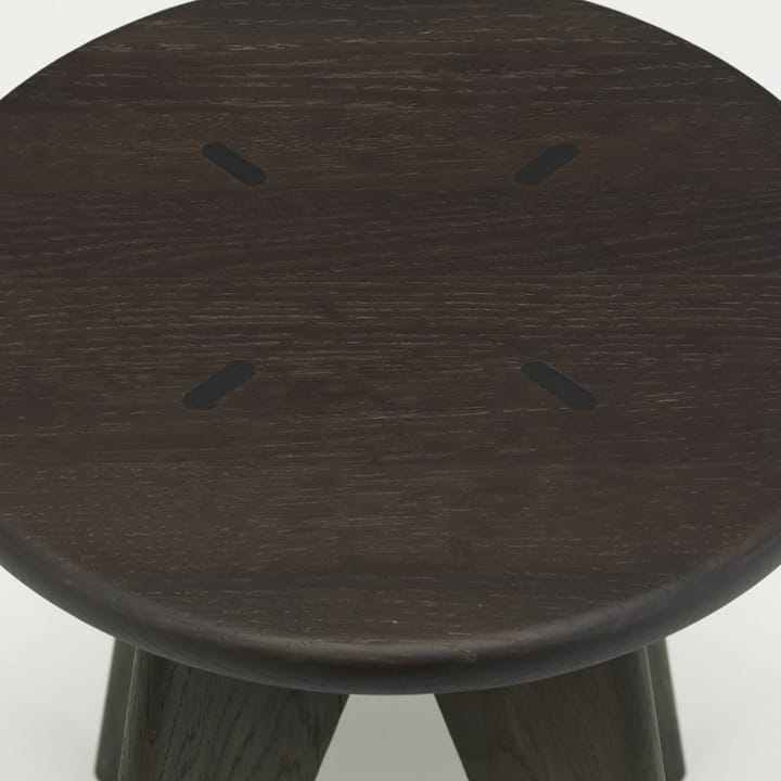 Tabouret Bois pall, Dark oak Vitra