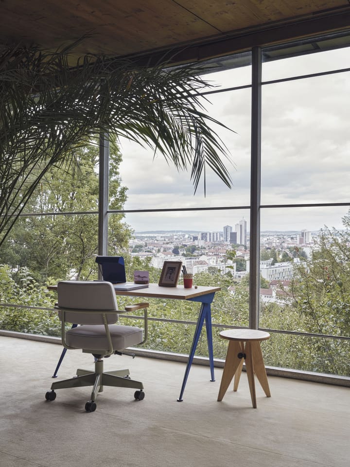 Tabouret Bois pall, Oiled oak Vitra