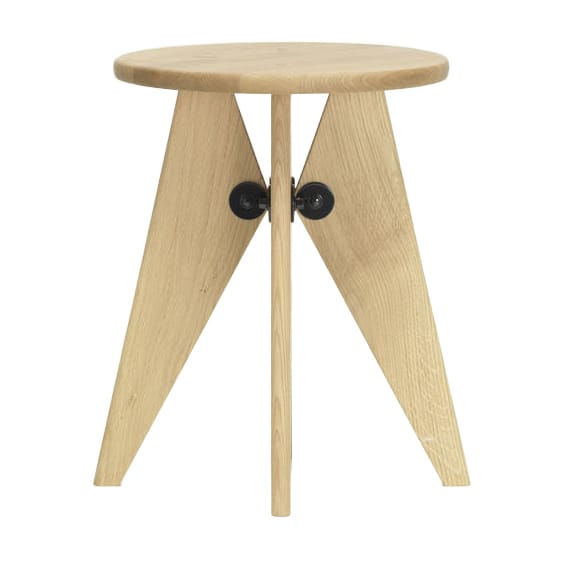 Tabouret Bois pall, Oiled oak Vitra