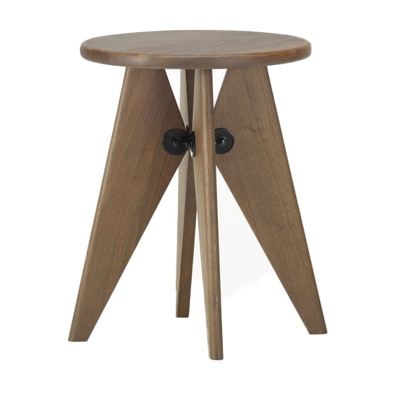 Tabouret Bois pall - Oiled walnut - Vitra