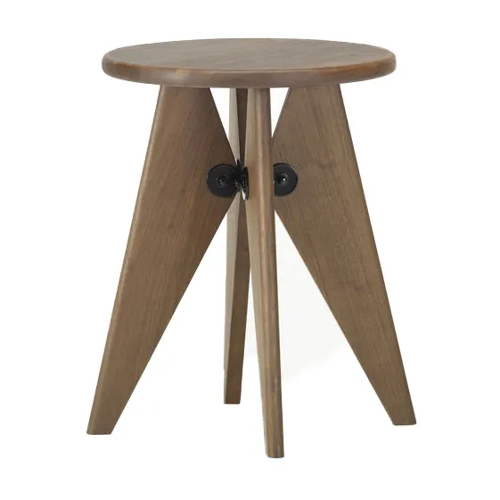 Tabouret Bois pall, Oljad valnöt Vitra