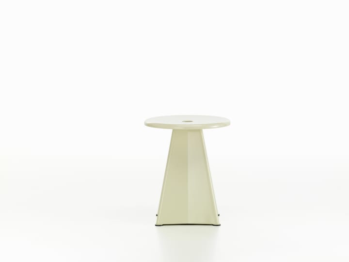 Tabouret Métallique pall, Blanc colombe Vitra