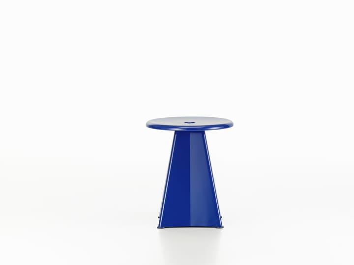 Tabouret Métallique pall, Bleu marcoule Vitra