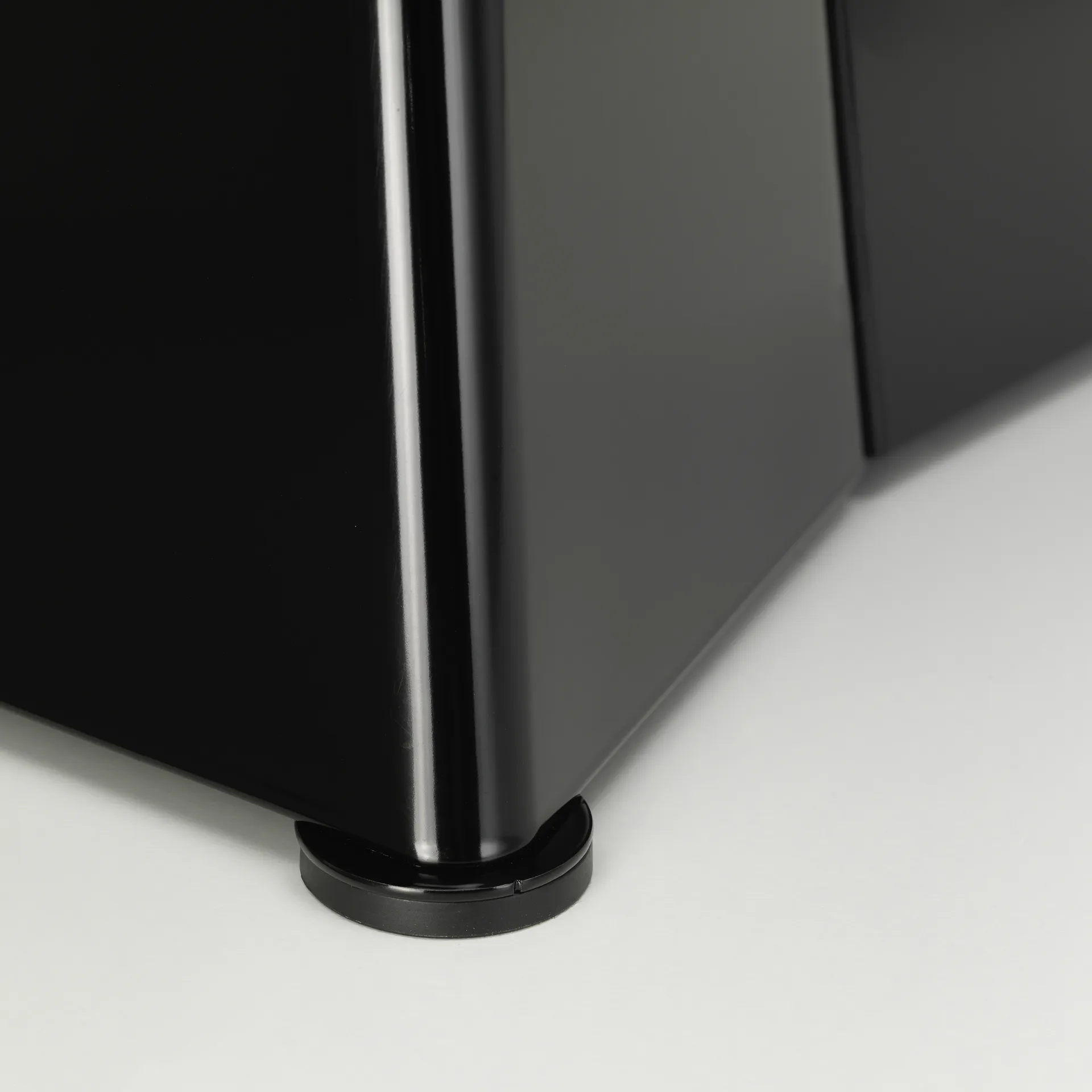 Tabouret Métallique rund pall, Deep black (svart), Ø38x44,5 cm Vitra