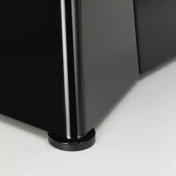 Tabouret Métallique rund pall - Deep black (svart), Ø38x44,5 cm - Vitra