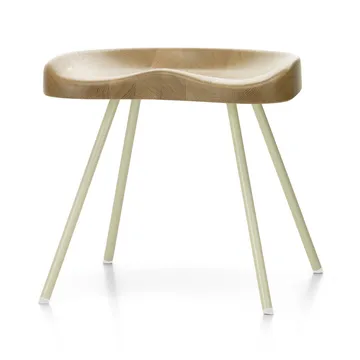 Tabouret No 307 pall - Ek-Prouvé blanc colombe (beige) - Vitra