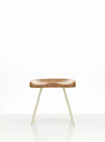 Tabouret No 307 pall - Ek-Prouvé blanc colombe (beige) - Vitra