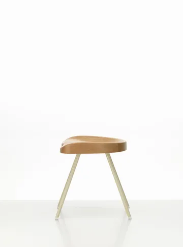 Tabouret No 307 pall - Ek-Prouvé blanc colombe (beige) - Vitra
