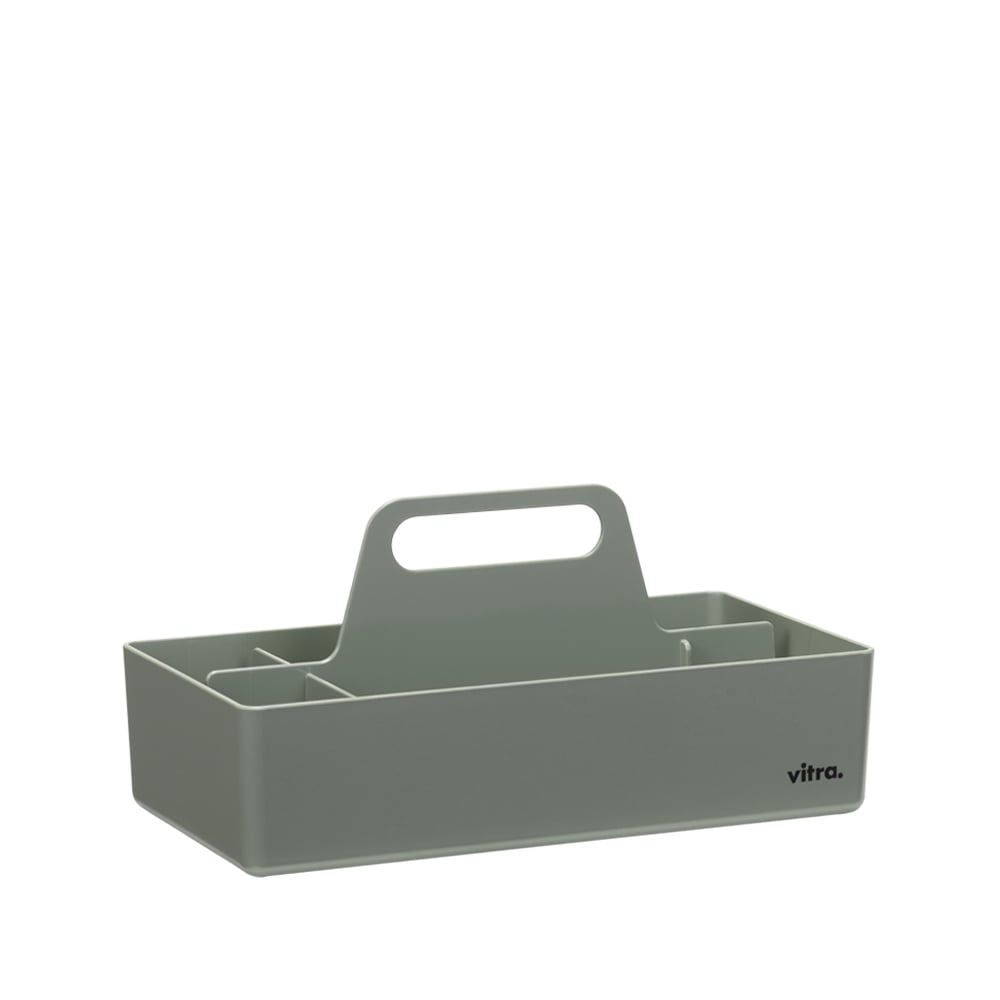 Vitra Toolbox RE verktygslåda Moss grey | Skandinavisk Design | Boxar & Askar | Grå