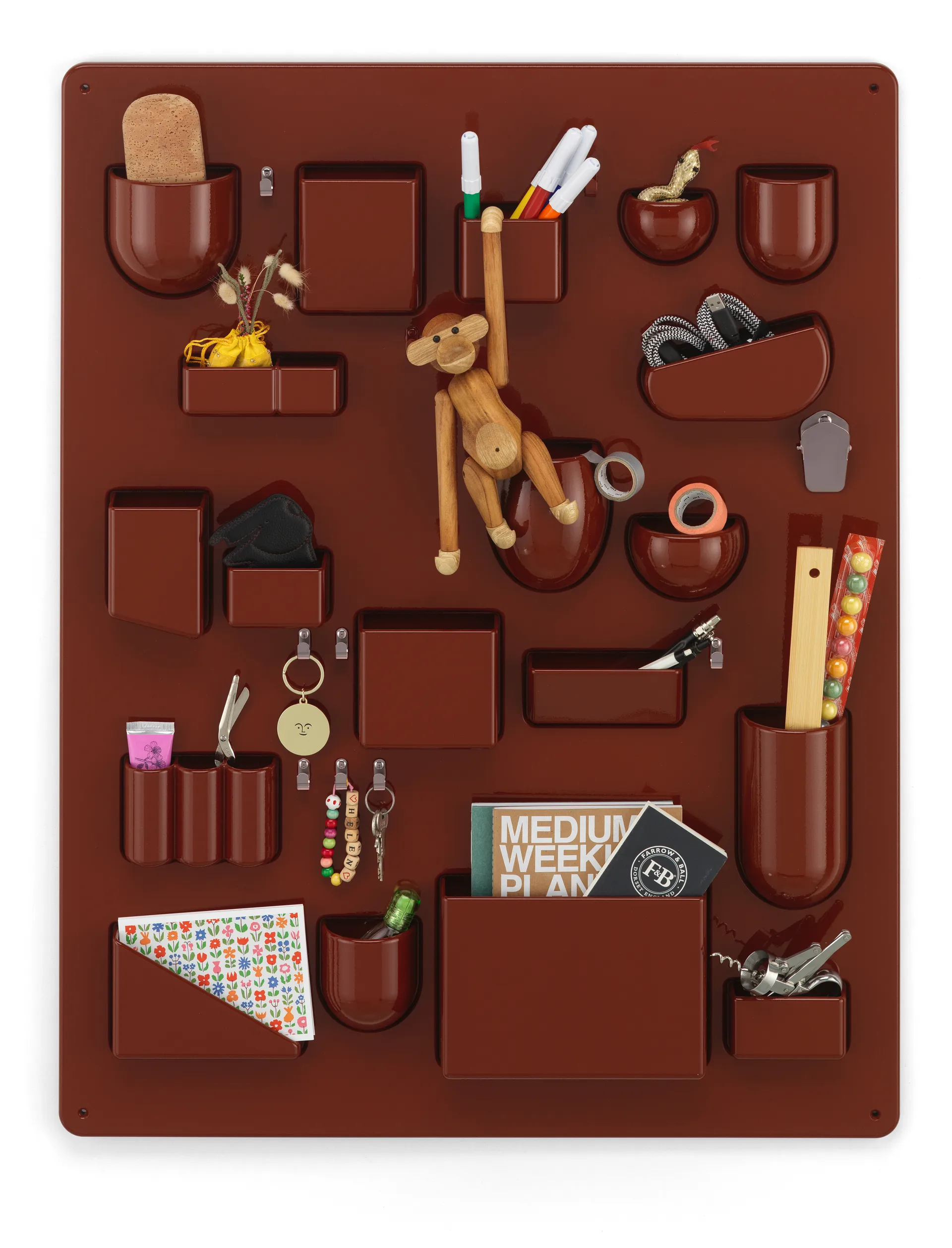 Uten.Silo RE I väggförvaring 67x87 cm, Japanese red RE Vitra