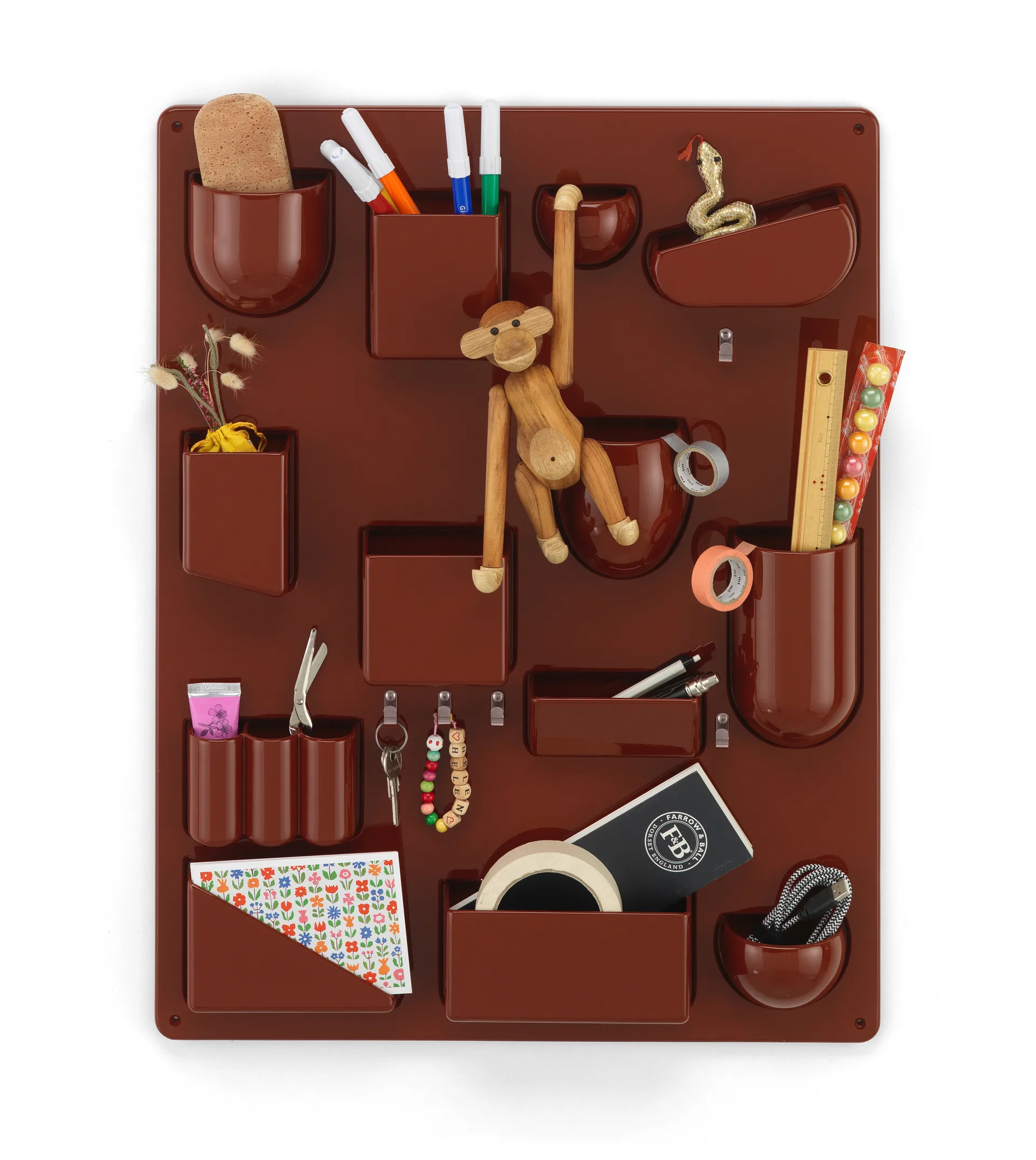 Uten.Silo RE II väggförvaring 52x68 cm, Japanese red RE Vitra