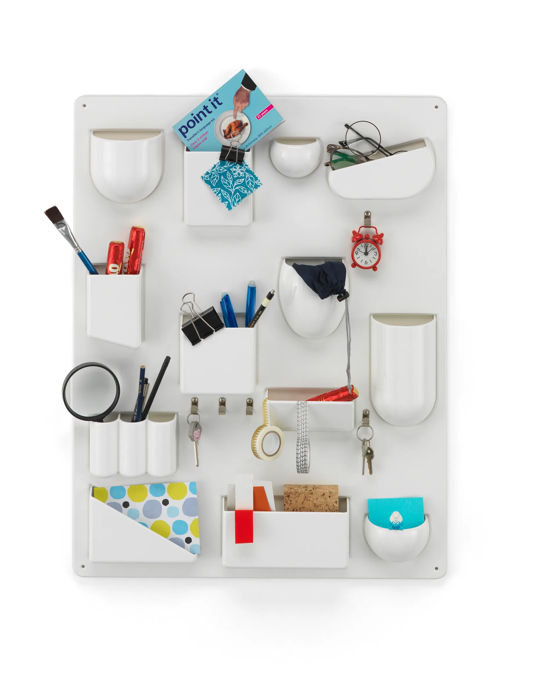 Uten.Silo RE II väggförvaring 52x68 cm, White RE Vitra