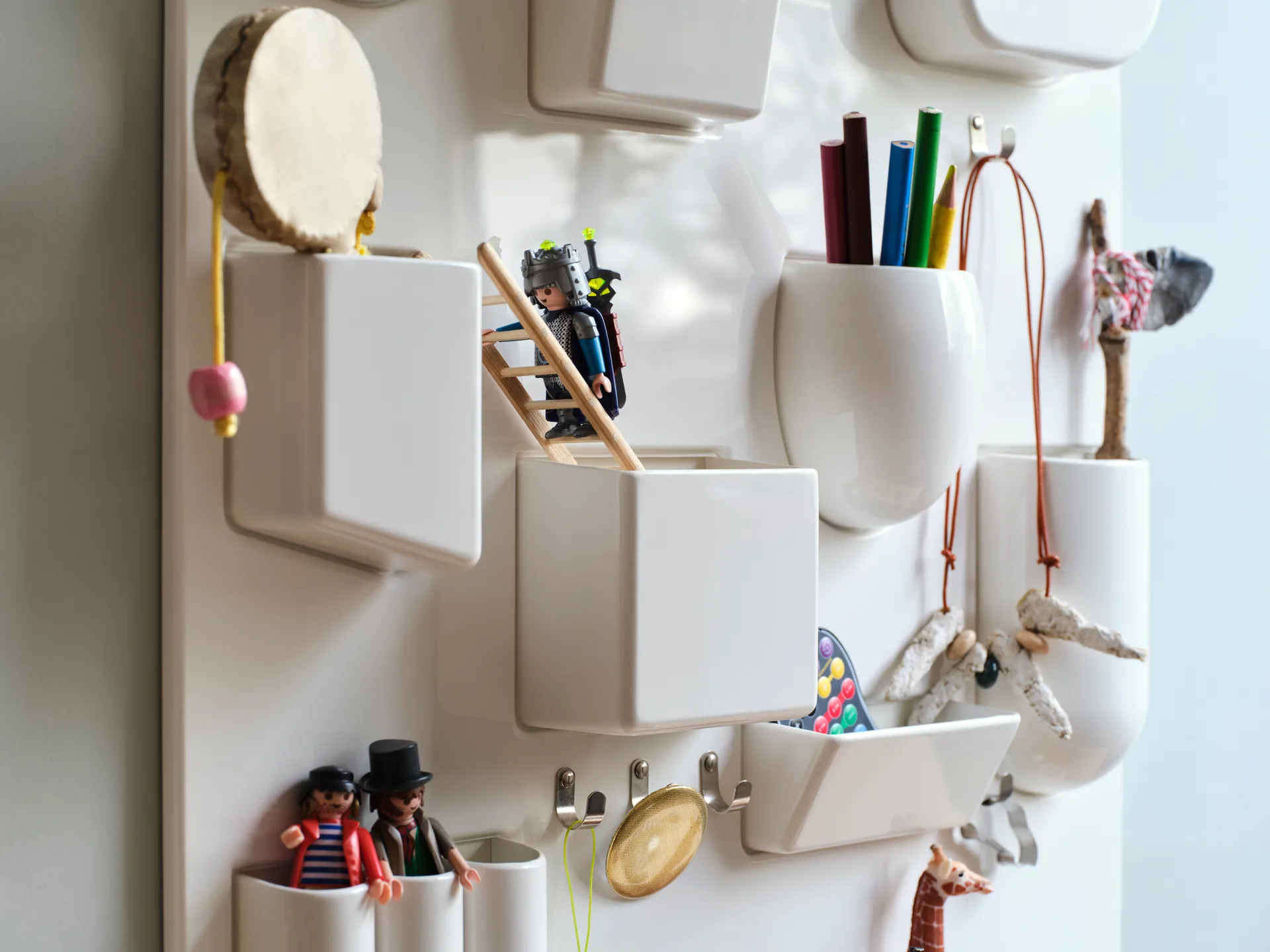 Uten.Silo RE II väggförvaring 52x68 cm, White RE Vitra