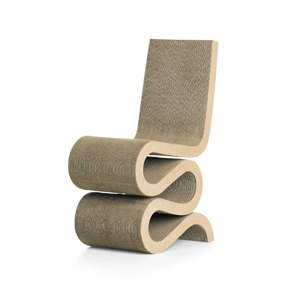Wiggle stol, Natural Vitra