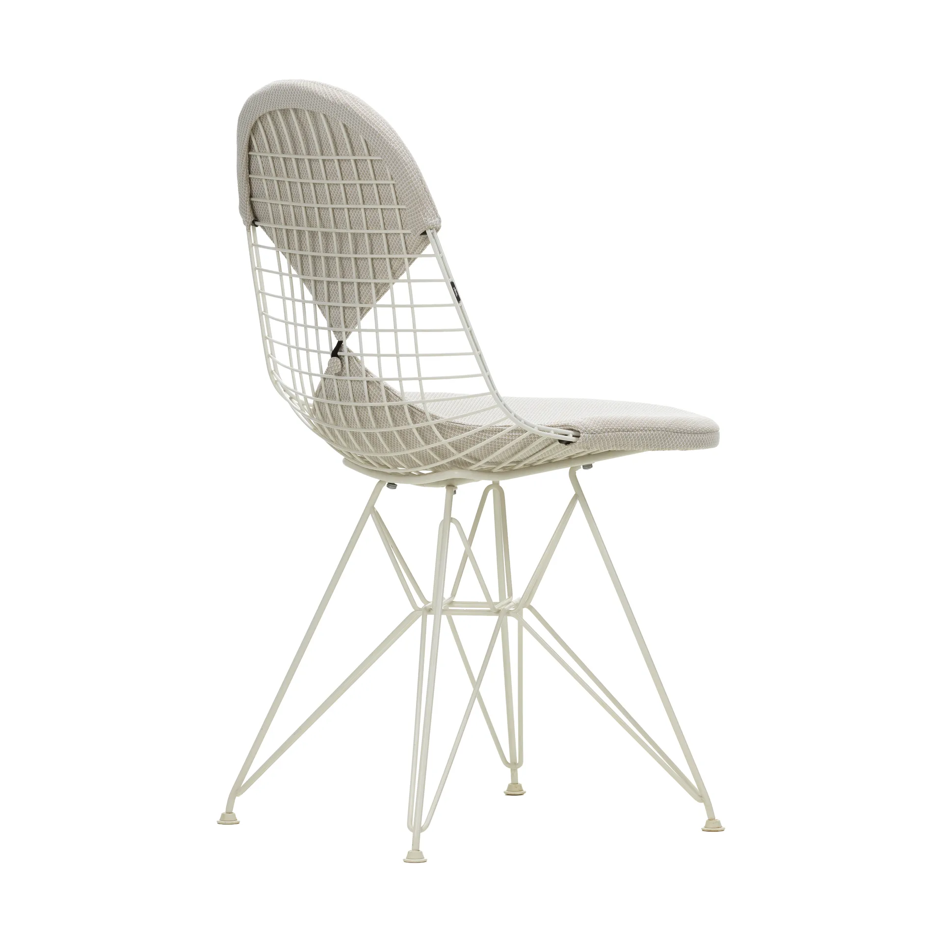 Wire Chair Bikini Outdoor dyna till stol, Cream/white Vitra