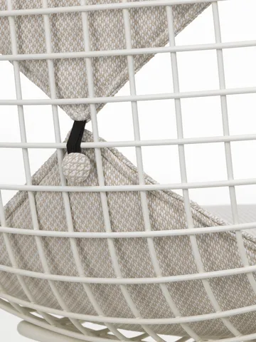 Wire Chair Bikini Outdoor dyna till stol - Cream/white - Vitra