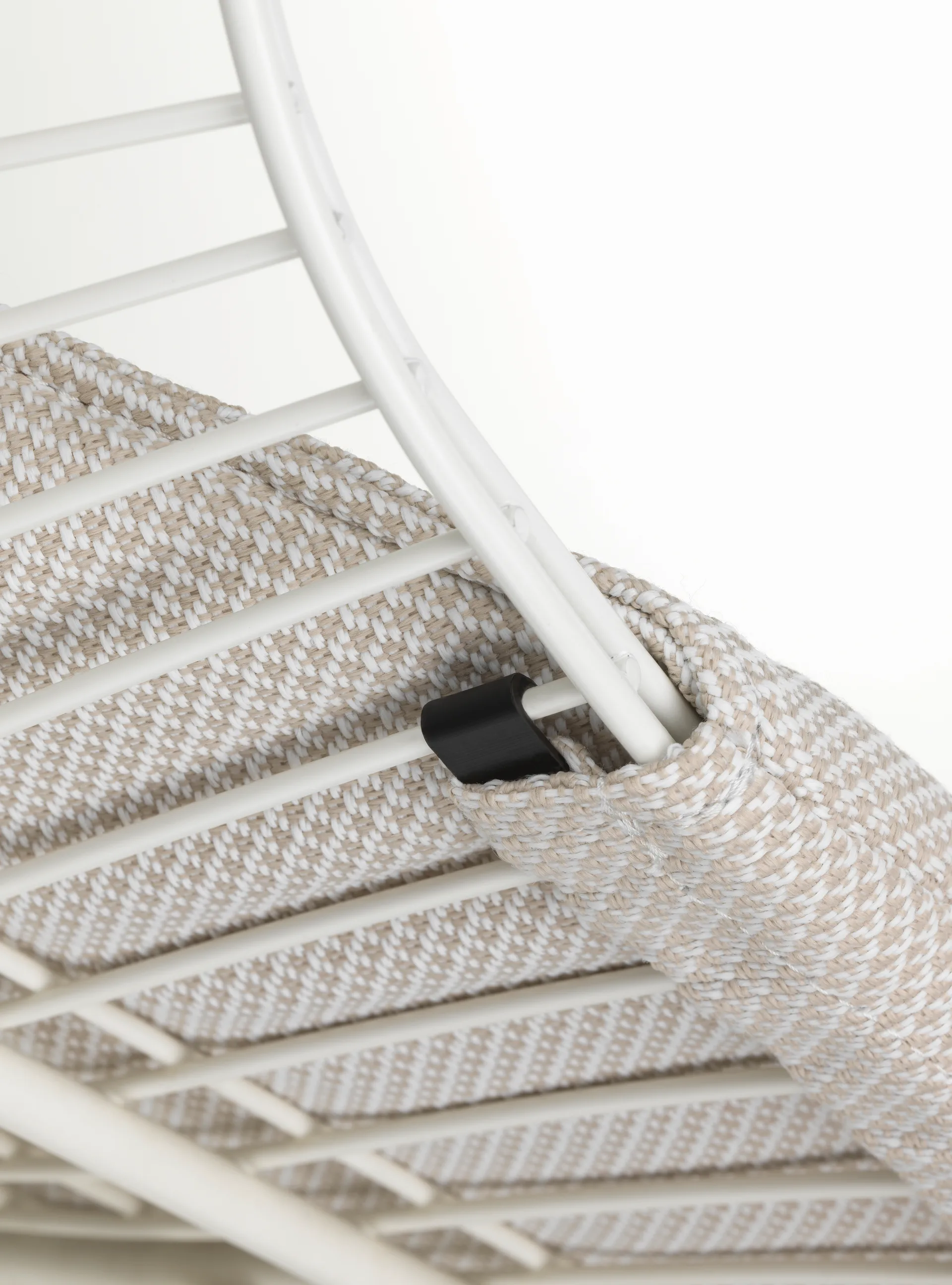 Wire Chair Bikini Outdoor dyna till stol, Cream/white Vitra