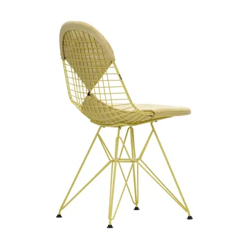 Wire Chair Bikini Outdoor dyna till stol - Golden yellow/white - Vitra